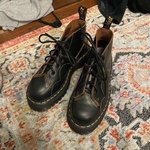 doc marten church platform monkey boot OPEN TO OFFERS!!